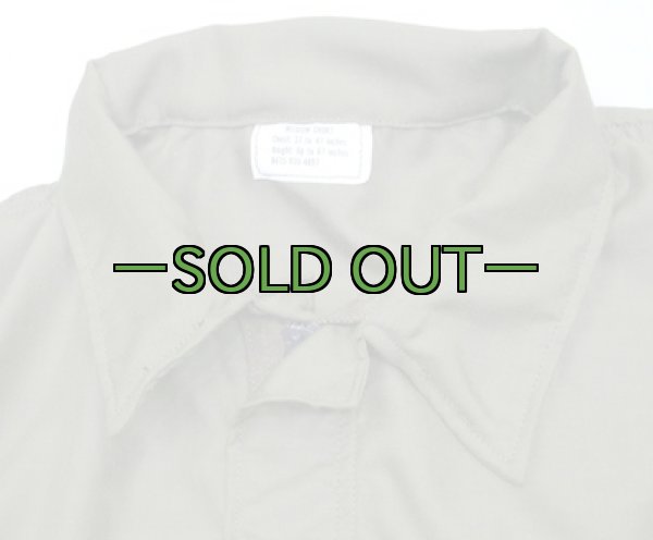 画像2: ヘリクルーシャツ　OD　71年　M-ショート (2)