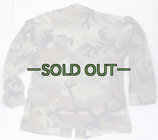 画像4: BDU上着　ウッドランド　M-レギュラー　改造品　NY/CO 中古良品 (4)