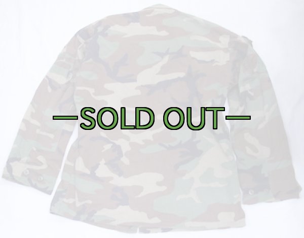 画像4: BDU上着 ウッドランド M-レギュラー 改造品 リップ 中古良品 (4)