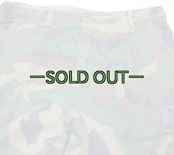 画像7: リーフパンツ M-ショート 中古良品〜上 リペア 70年 (7)