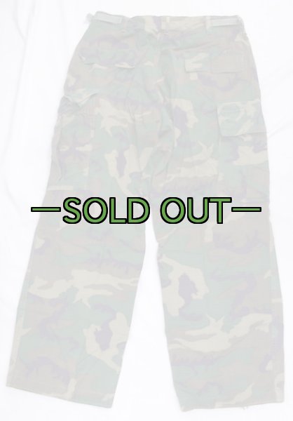 画像2: リーフパンツ M-ショート 中古良品〜上 リペア 70年 (2)