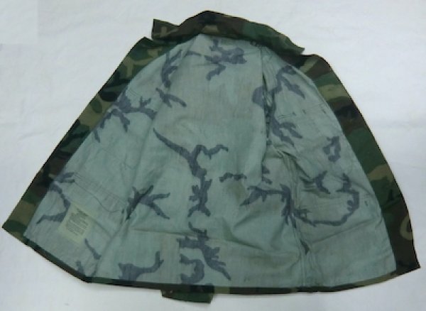 画像8: BDU上着　ウッドランド　厚手ノンリップ　80年代　S-レギュラー　未使用 (8)