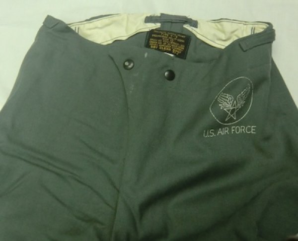 画像7: E-1Bフライトパンツ ライナー W32 極上 50年代 AFマーク (7)