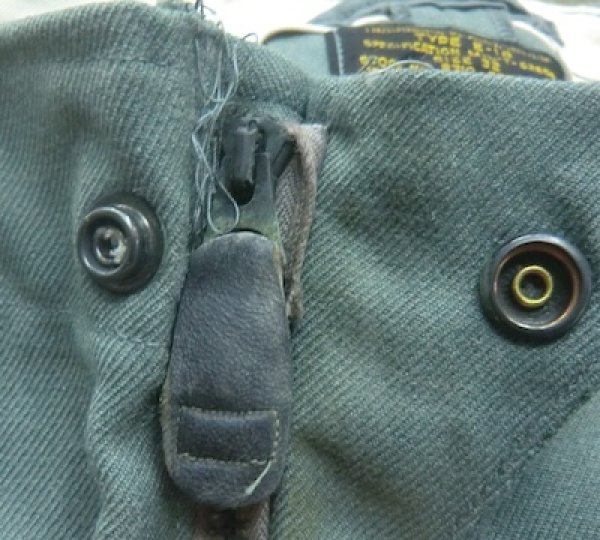 画像3: E-1Bフライトパンツ ライナー W32 極上 50年代 AFマーク (3)