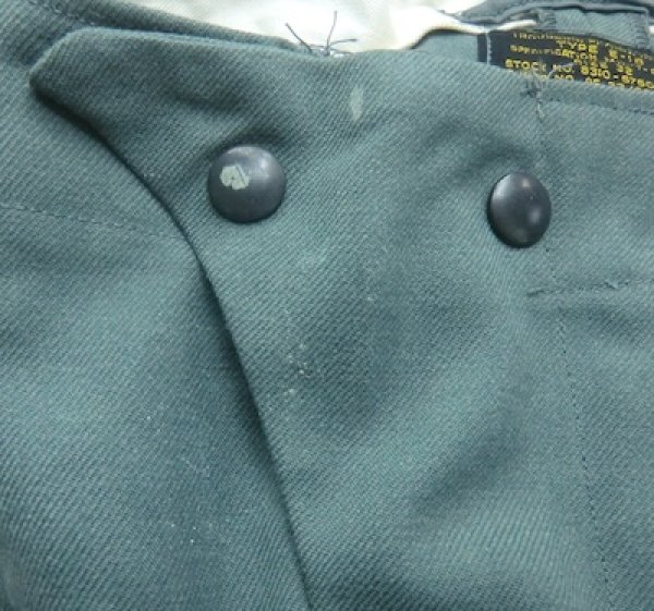 画像2: E-1Bフライトパンツ ライナー W32 極上 50年代 AFマーク (2)