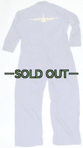 画像3: メカニックツナギ　C-130 ESCUADRON　46S　中古良品〜上 (3)