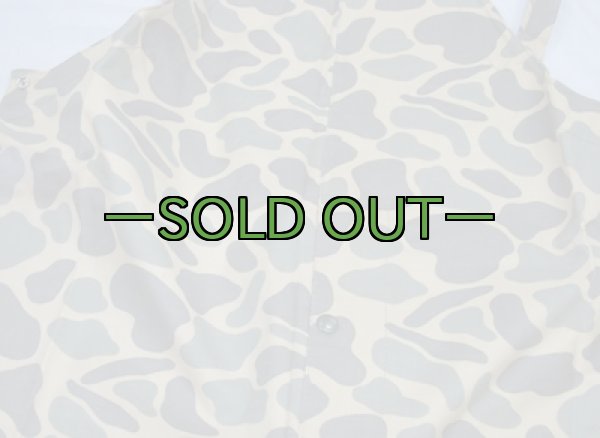 画像7: ダックハンター？レインオーバーオール　ローカルメイド (7)