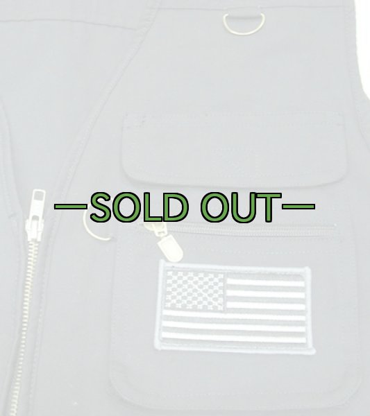 画像3: BLUE STONEタクティカル ベスト　黒 (3)