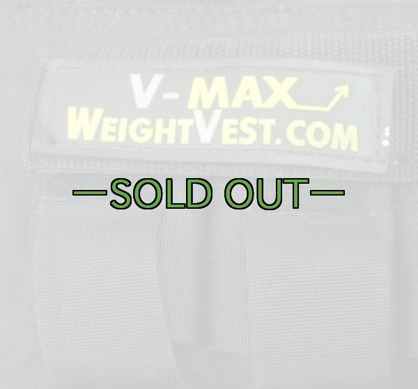 画像2: ウェイトベスト　黒　V-MAX (2)