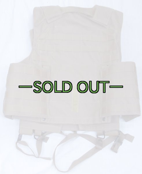 画像2: PRU-70ボディアーマー　ソフトアーマーなし　コヨーテ (2)