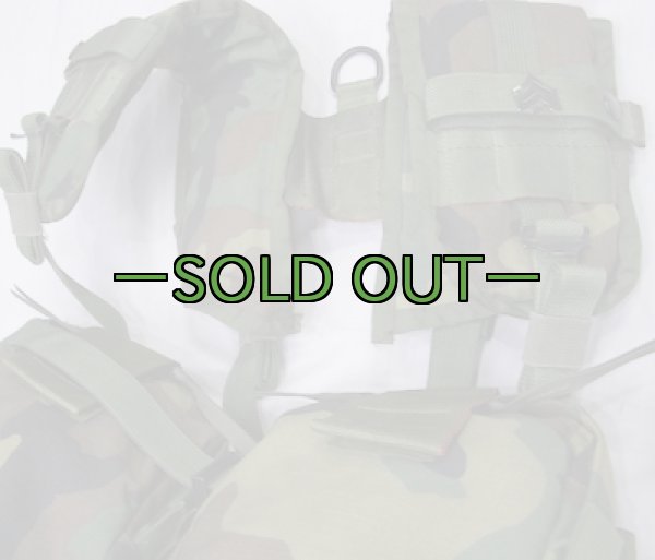 画像2: コンバットメディックベスト　ウッドランド　ベルト付 (2)