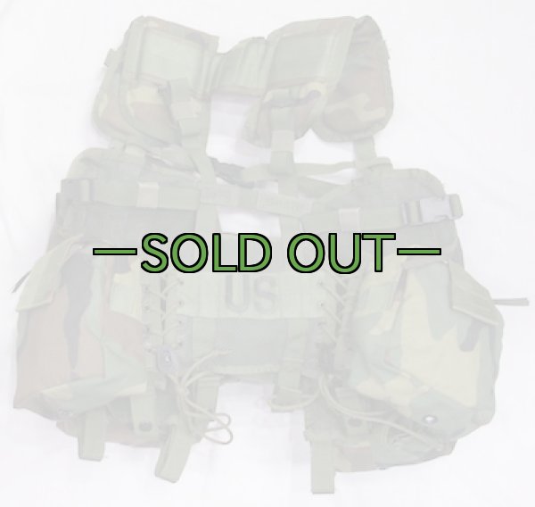 画像3: コンバットメディックベスト　ウッドランド　ベルト付 (3)