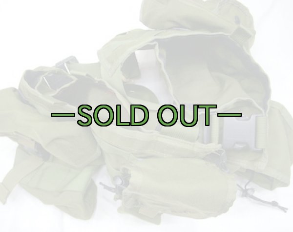 画像5: タクティカルテイラーベスト　MAV　OD　ポーチ付き (5)