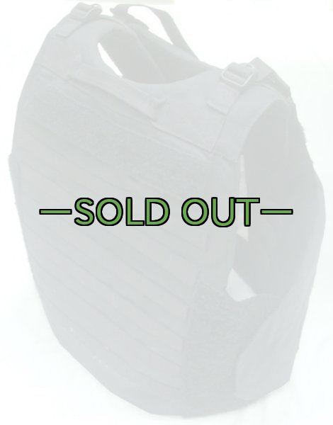 画像2: NAVY　SF　ボディアーマー　黒　Mサイズ　中古良品 (2)