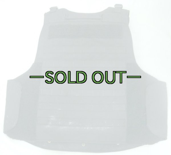 画像4: NAVY　SF　ボディアーマー　黒　Mサイズ　中古良品 (4)