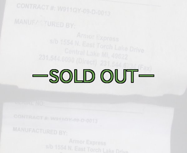 画像5: FSBE用　ソフトアーマーセット　Lサイズ　中古良品 (5)