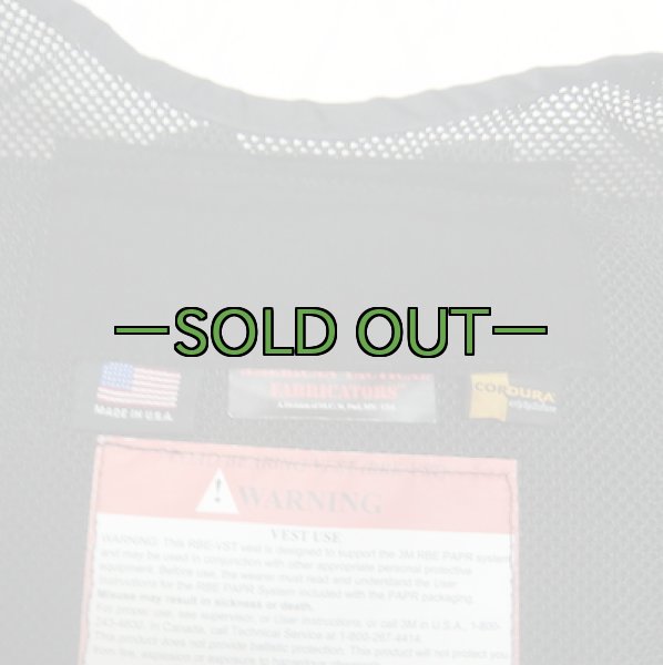 画像9: 米軍放出 3M　タクティカルベスト　黒　RBE-VST (9)