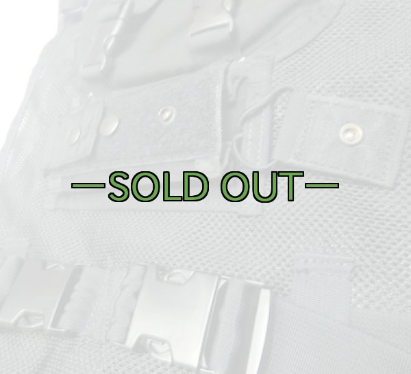 画像7: 米軍放出 3M　タクティカルベスト　黒　RBE-VST (7)