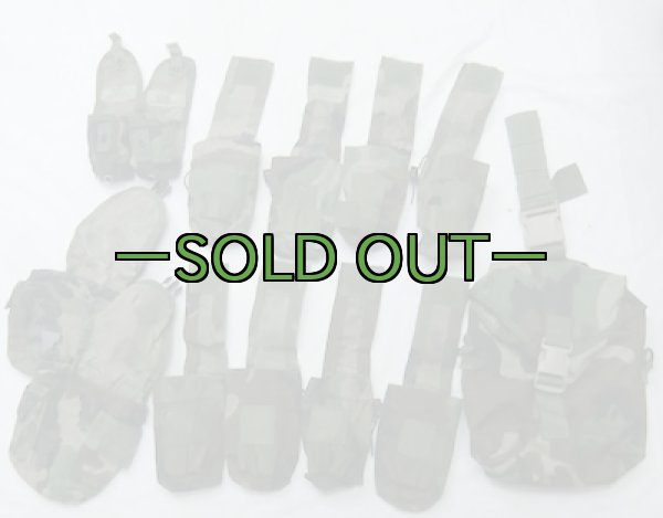 画像3: RACKハーネス　ウッドランド　デザートファステックス&ポーチ13個　中古並 (3)