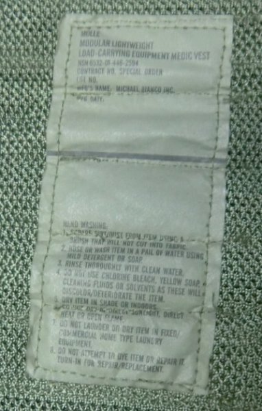 画像6: コンバットメディックベスト　ウッドランド　2005年頃 (6)