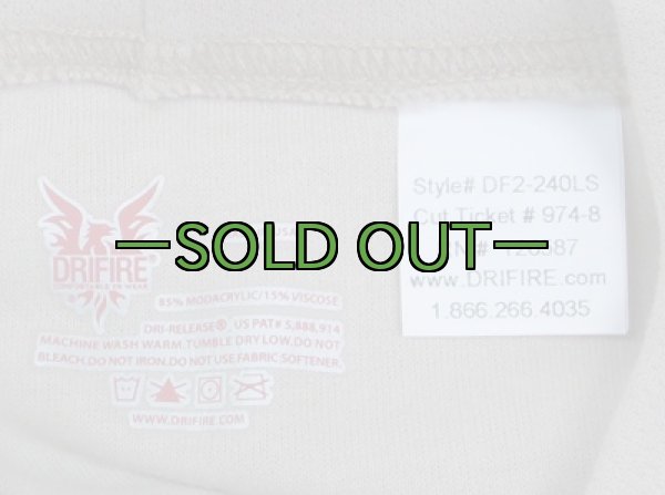 画像4: DRIFIRE　ミディアムウェイト　アンダーシャツ　タン (4)