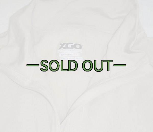 画像3: XGOロングスリーブ　ジップモック　タン (3)