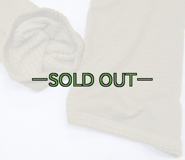 画像4: FROGポーラテック アンダーパンツ　コヨーテ　ワッフル　裾リプなし (4)