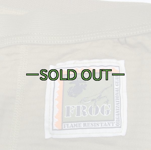 画像3: FROGポーラテック アンダーパンツ　コヨーテ　ワッフル　裾リプなし (3)