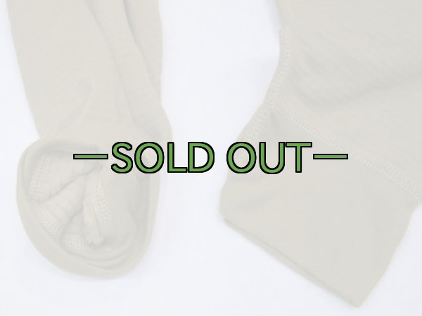 画像4: FROGポーラテック アンダーパンツ コヨーテ ワッフル 裾リプ有り (4)