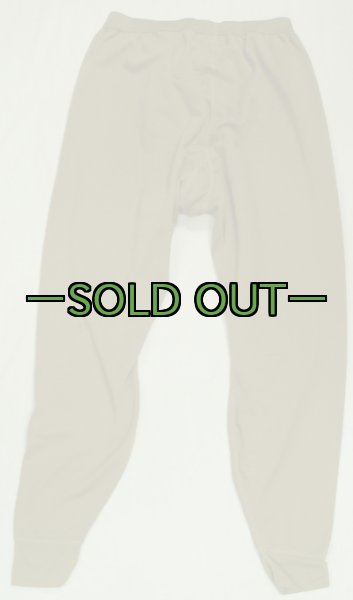 画像5: FROGポーラテック アンダーパンツ コヨーテ ワッフル 裾リプ有り (5)