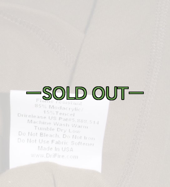 画像4: DRIFIRE　ミディアムウェイト　アンダーシャツ　コヨーテ (4)