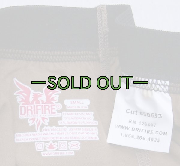 画像3: DRIFIRE　ライトウェイト　アンダーパンツ　コヨーテ (3)