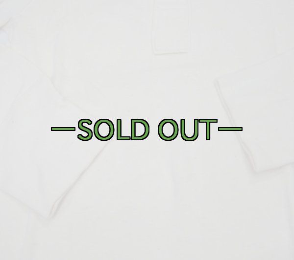 画像5: ホワイト　アンダーシャツ　ヘンリーネック　70〜80年代 (5)