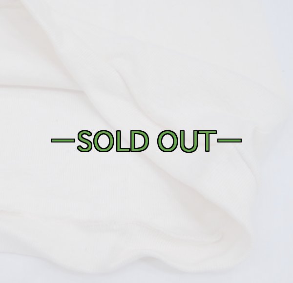 画像7: ホワイト　アンダーシャツ　ヘンリーネック　70〜80年代 (7)