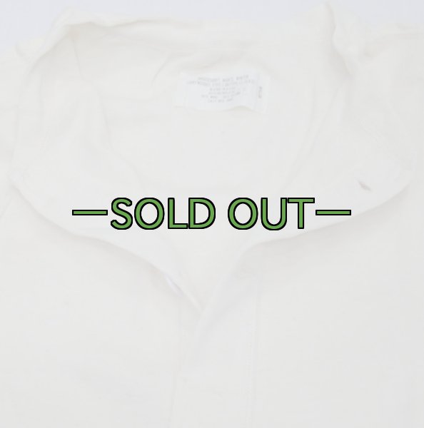 画像3: ホワイト　アンダーシャツ　ヘンリーネック　70〜80年代 (3)