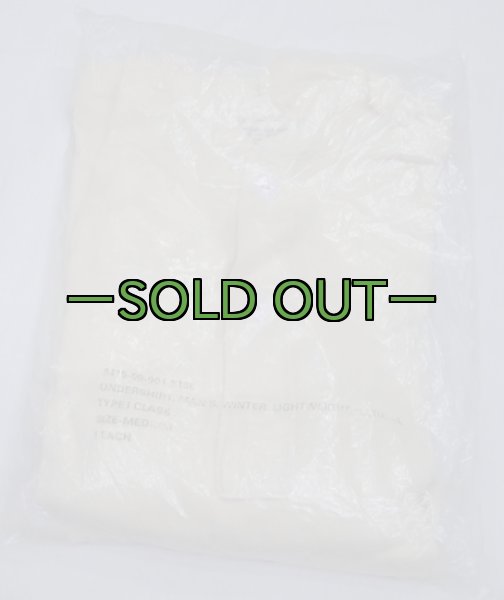 画像9: ホワイト　アンダーシャツ　ヘンリーネック　70〜80年代 (9)