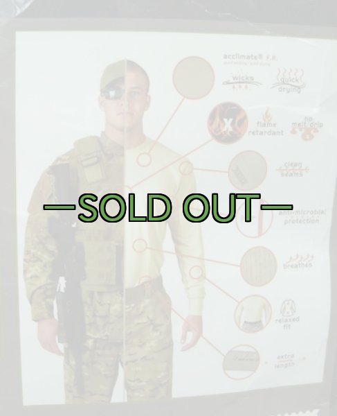 画像2: XGOロングスリーブ　クルーネック　タン (2)