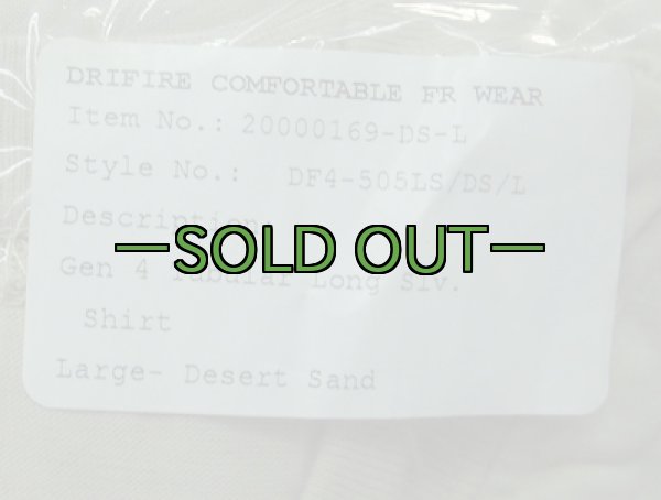 画像10: DRIFIRE　ウルトラライトウェイト　ロングスリーブシャツ　20000169-DS　タン（サンド） (10)