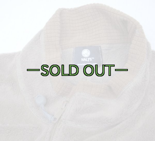 画像3: ポーラテックジャケット　L3　HALYS　コヨーテ系 (3)