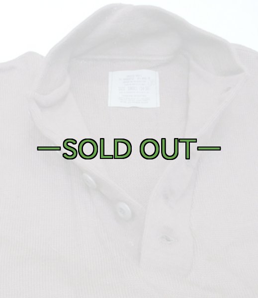 画像2: 軍用5ボタンセーター (2)