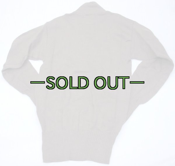 画像6: 軍用5ボタンセーター (6)