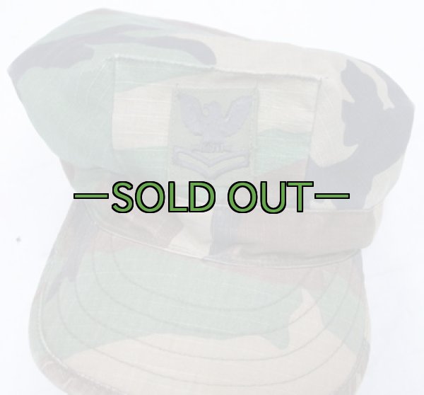 画像2: ウッドランドキャップ　Mサイズ　中古良品　NAVY用 (2)