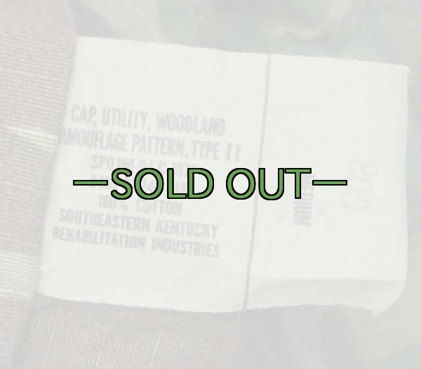 画像5: ウッドランドキャップ　Mサイズ　中古良品　NAVY用 (5)