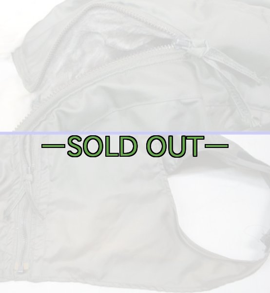 画像5:  CWU-45/P用 フード　裏地グレー　ベスト型 (5)