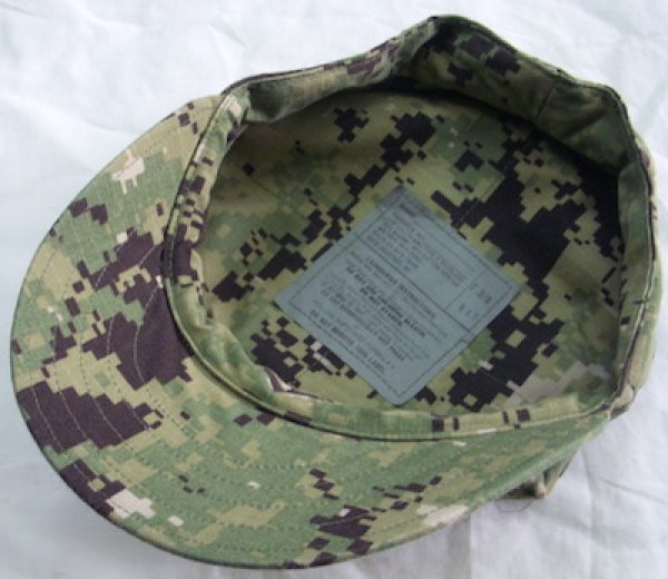 画像6: NWUキャップ　NAVY　グリーン　階級なし (6)