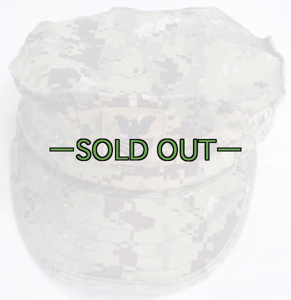 画像2: NWUキャップ　NAVY　グリーン　階級付き (2)