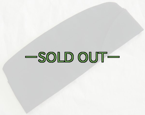 画像2: ギャリソンキャップ　NAVY　黒　NAVY　E-5階級バッチ付 (2)