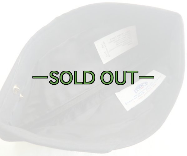 画像8: ギャリソンキャップ　NAVY　黒　NAVY　E-5階級バッチ付 (8)