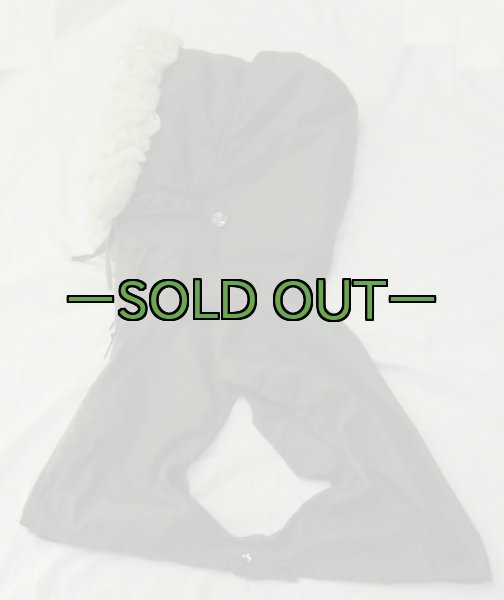 画像2: ウインターフライヤーフード　ベスト型　DSA　70年代 (2)