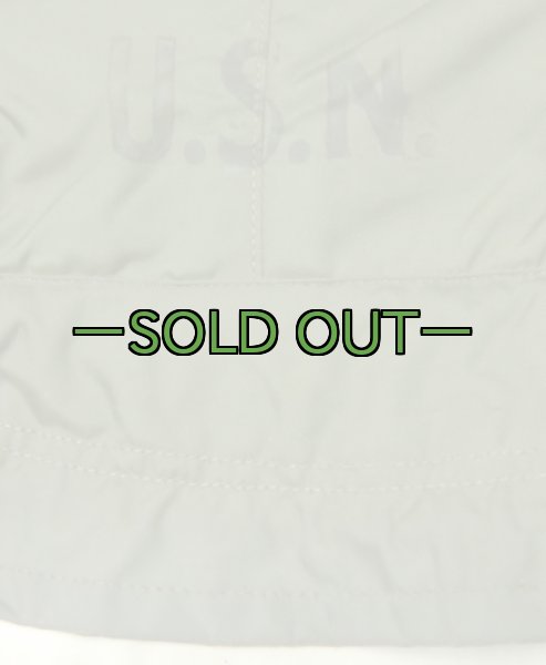 画像10: NAVYフード　防寒　防雨　40〜50年代　ドット交換 (10)